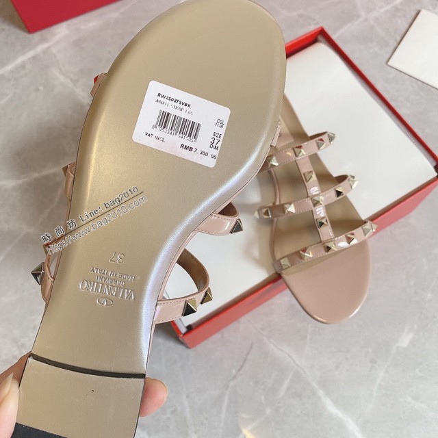 Valentino華倫天奴專櫃火爆款粗跟涼拖鞋系列女鞋 dx3307